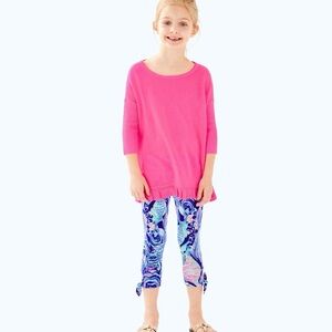 Girls Lilly Pulitzer Pink Tierneigh Sweater